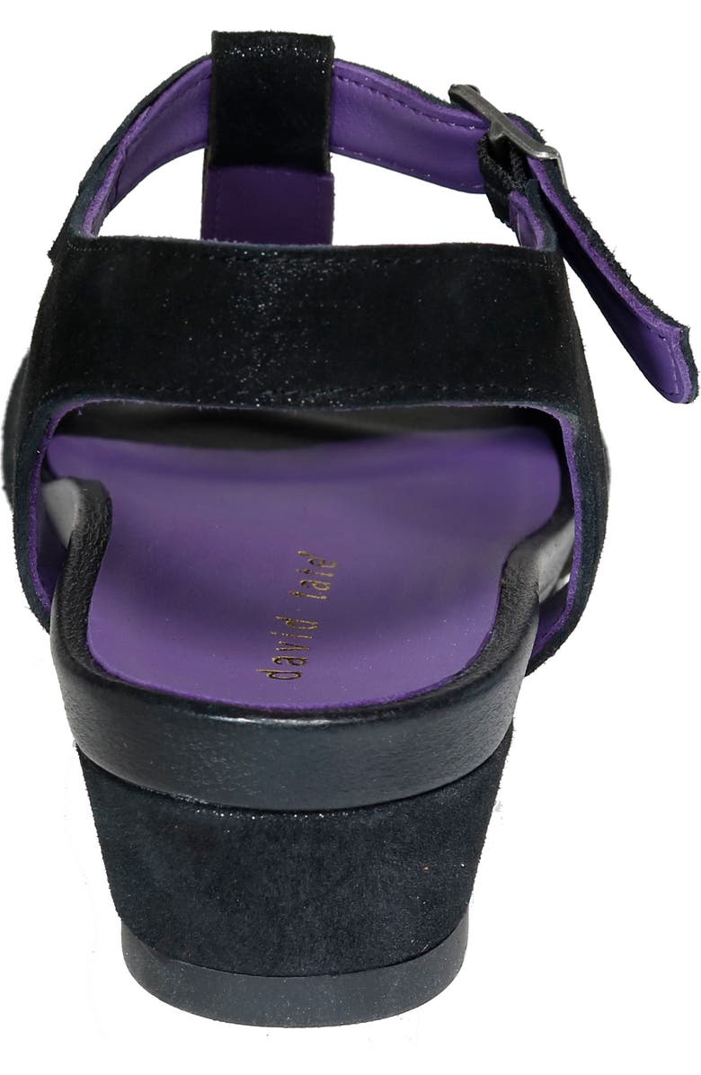 David Tate Oslo Wedge T-Strap Sandal, Alternate, color,