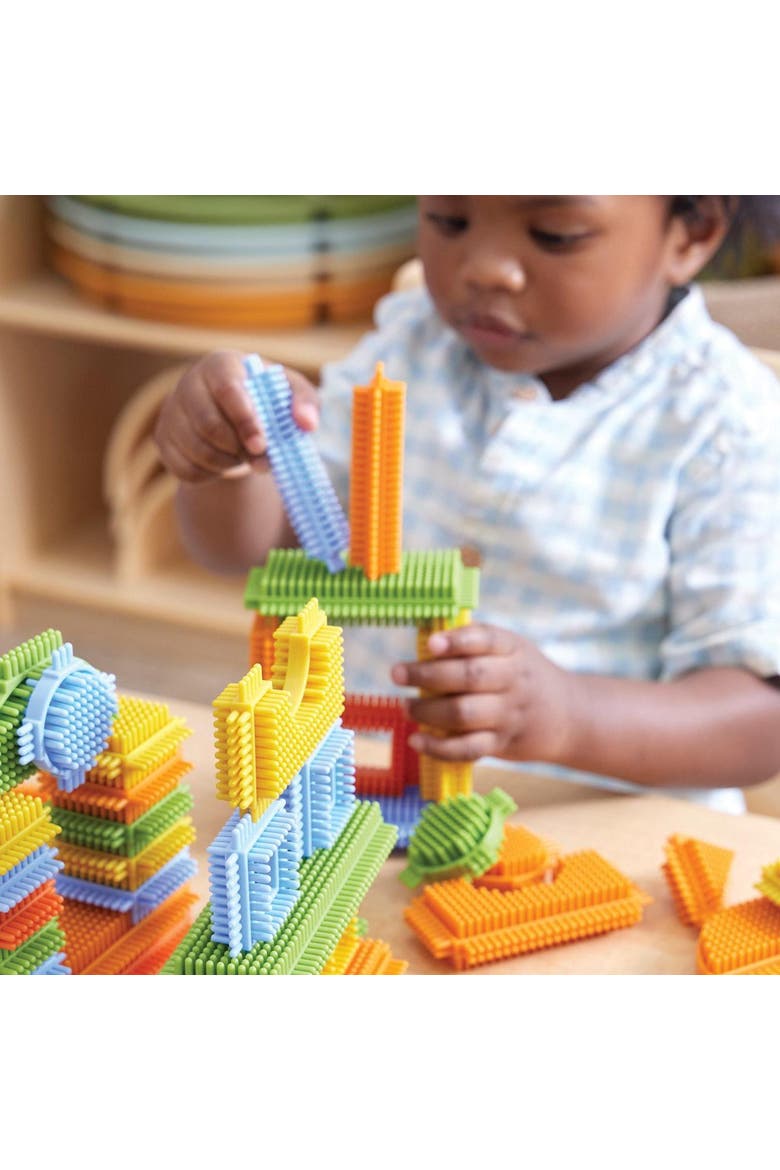 Snap and Stack Thistle Blocks - 220 Pieces, Alternate, color, Multicolored