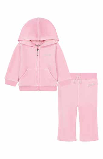 Kids' Velour Hoodie & Joggers 2-Piece Set