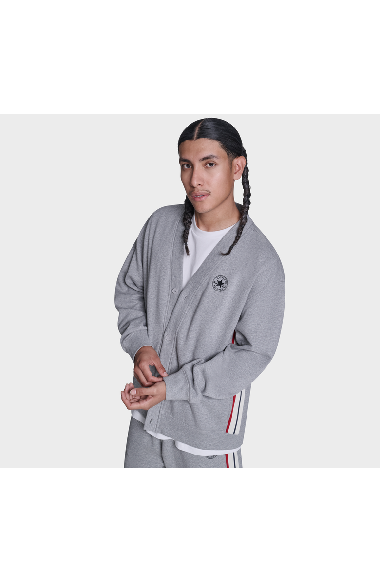 Converse Chuck Cardigan, Alternate, color, Vintage Grey Heather