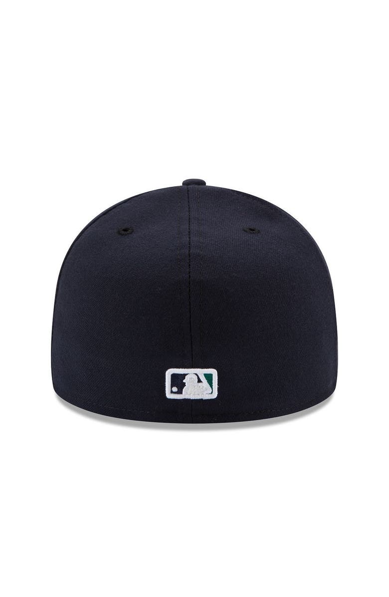 New Era Men's New Era Navy Seattle Mariners Authentic Collection On Field Low Profile Game 59FIFTY Fitted Hat, Alternate, color, Navy