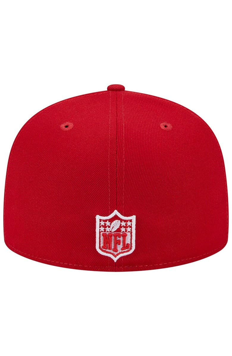 New Era Men's New Era Scarlet Buffalo Bills 1998 Hawaii Pro Bowl Main Patch 59FIFTY Fitted Hat, Alternate, color, Scarlet