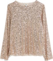 River Island Sequin Top