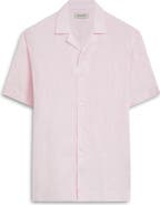 Bugatchi Linen Camp Shirt