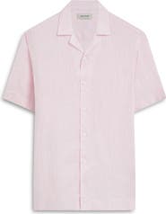 Bugatchi Linen Camp Shirt