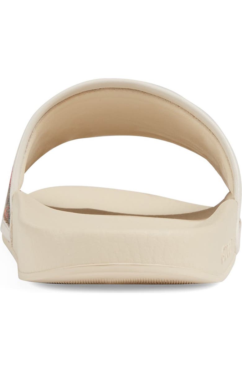 Gucci Floral GG Supreme Slide Sandal, Alternate, color,