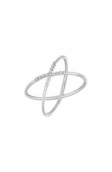 Bony Levy Audrey Trend Crossover Diamond Ring