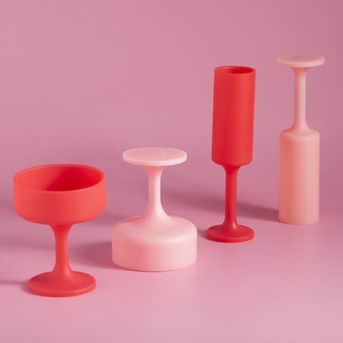 Porter Green Mecc | Unbreakable Cocktail Glasses In Red
