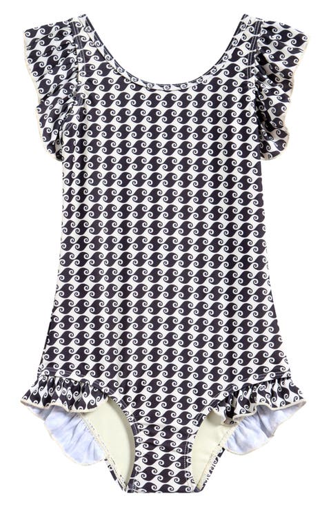 Kids' Sea Hound Ruffle One-Piece Swimsuit (Toddler, Little Kid & Big Kid)