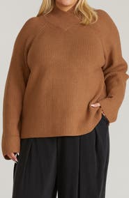 Universal Standard Arli Surplice Neck Sweater