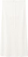 MANGO TEEN <p>Kids' Cotton Pointelle Knit Maxi Skirt</p>