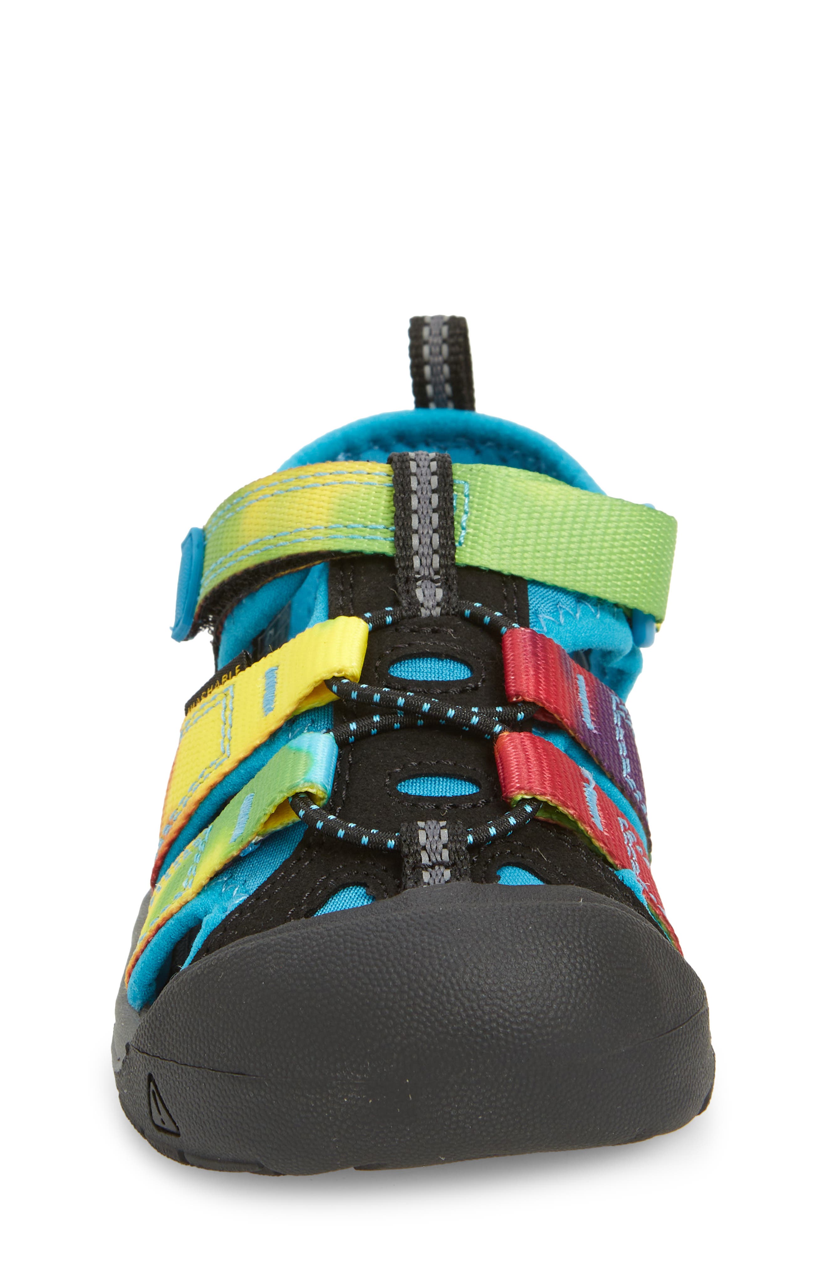 KEEN Kids' Newport H2 Water Friendly Sandal, Alternate, color, Rainbow Tie Dye