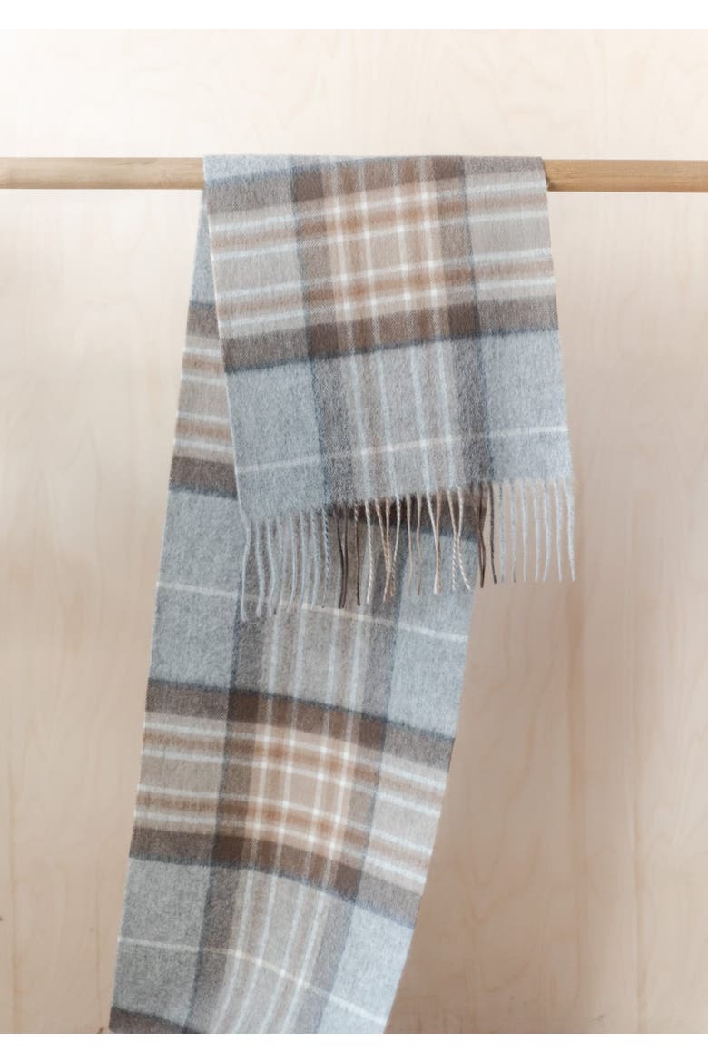 Lambswool Tartan Scarf, Alternate, color, Mackellar