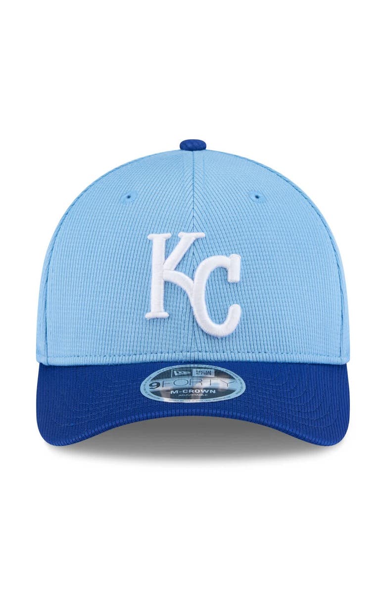 New Era Men's New Era  Light Blue/Royal Kansas City Royals 2025 Spring Training 9FORTY Adjustable Hat, Alternate, color, 