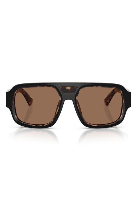 55mm Square Sunglasses