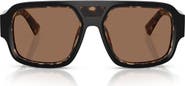 Dolce&Gabbana 55mm Square Sunglasses