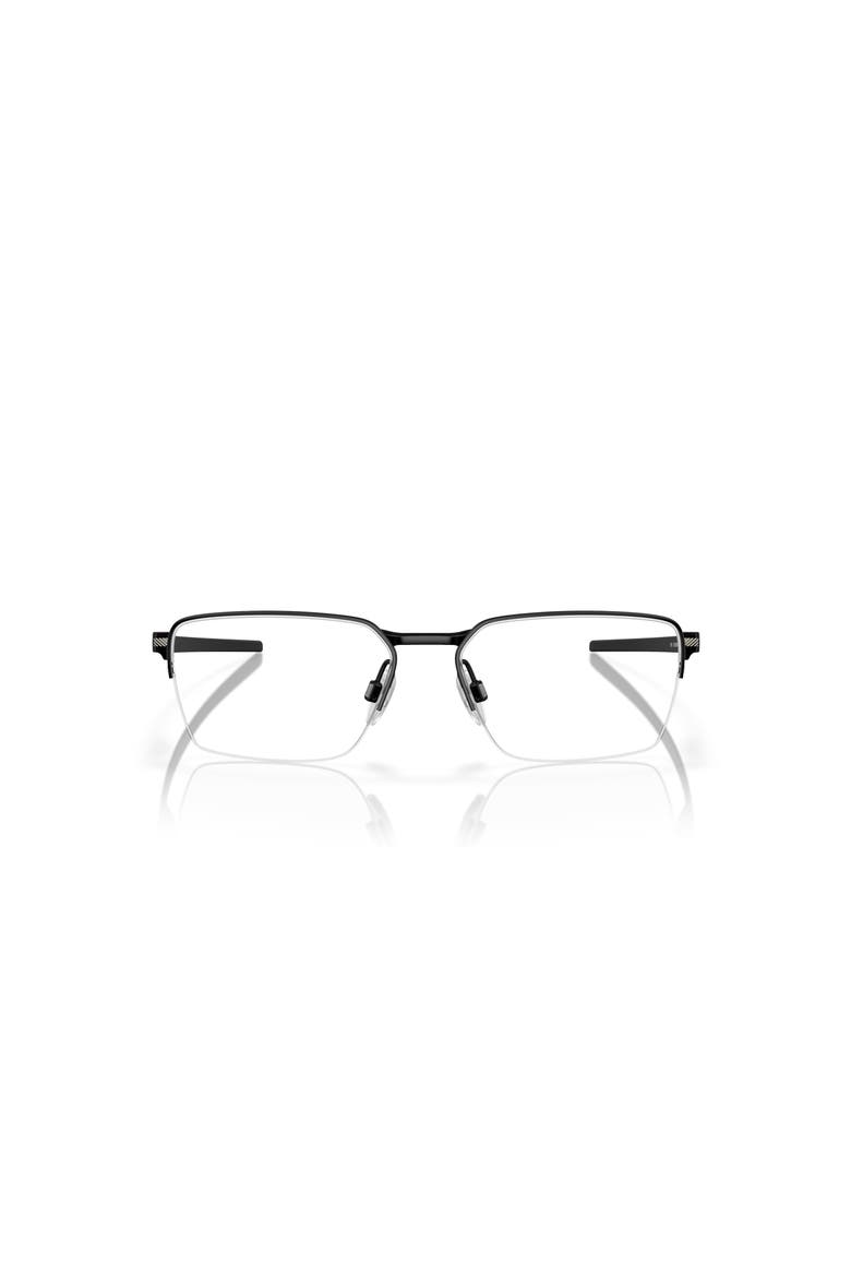 54mm Rectangle optical glasses, Alternate, color, Black