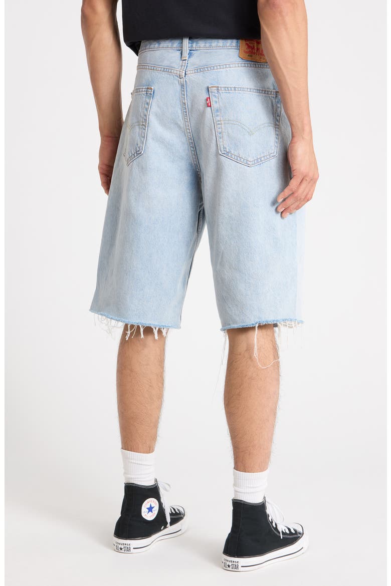 469 Ripped Loose Denim Shorts, Alternate, color, CALL ME