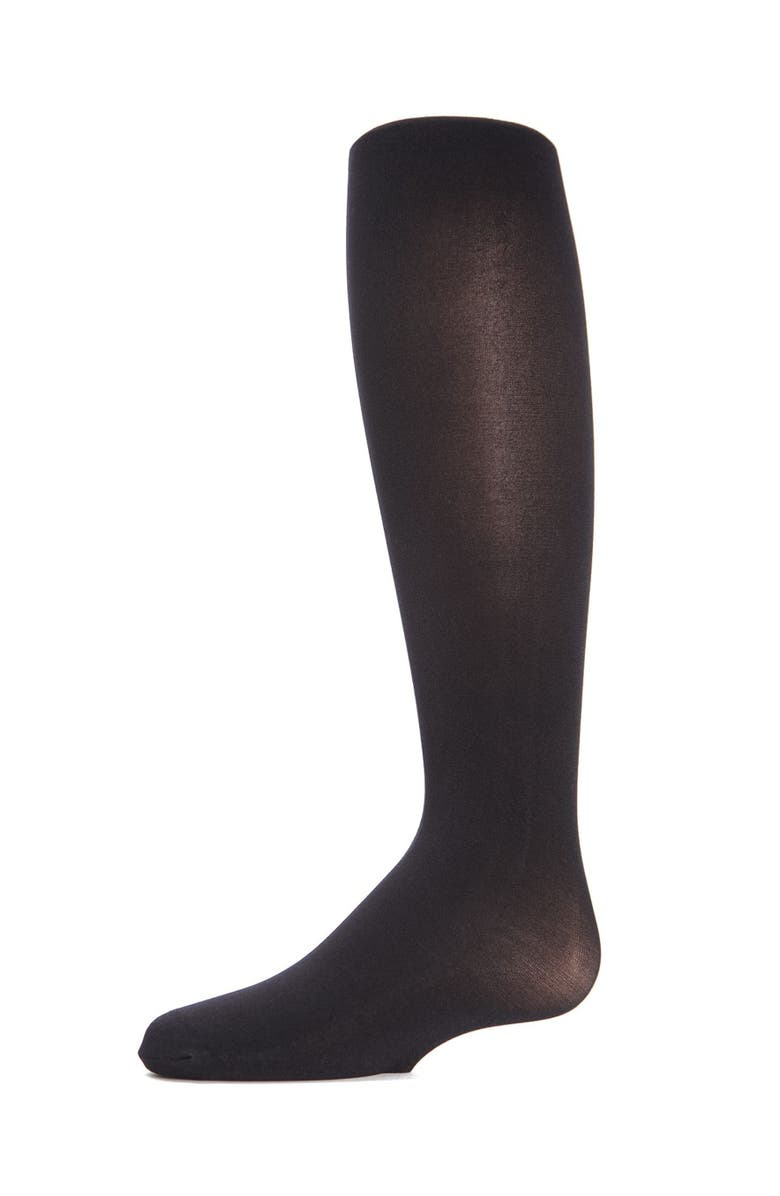 MeMoi 2 Pair Pack Essentials Nylon Tights, Alternate, color, Black