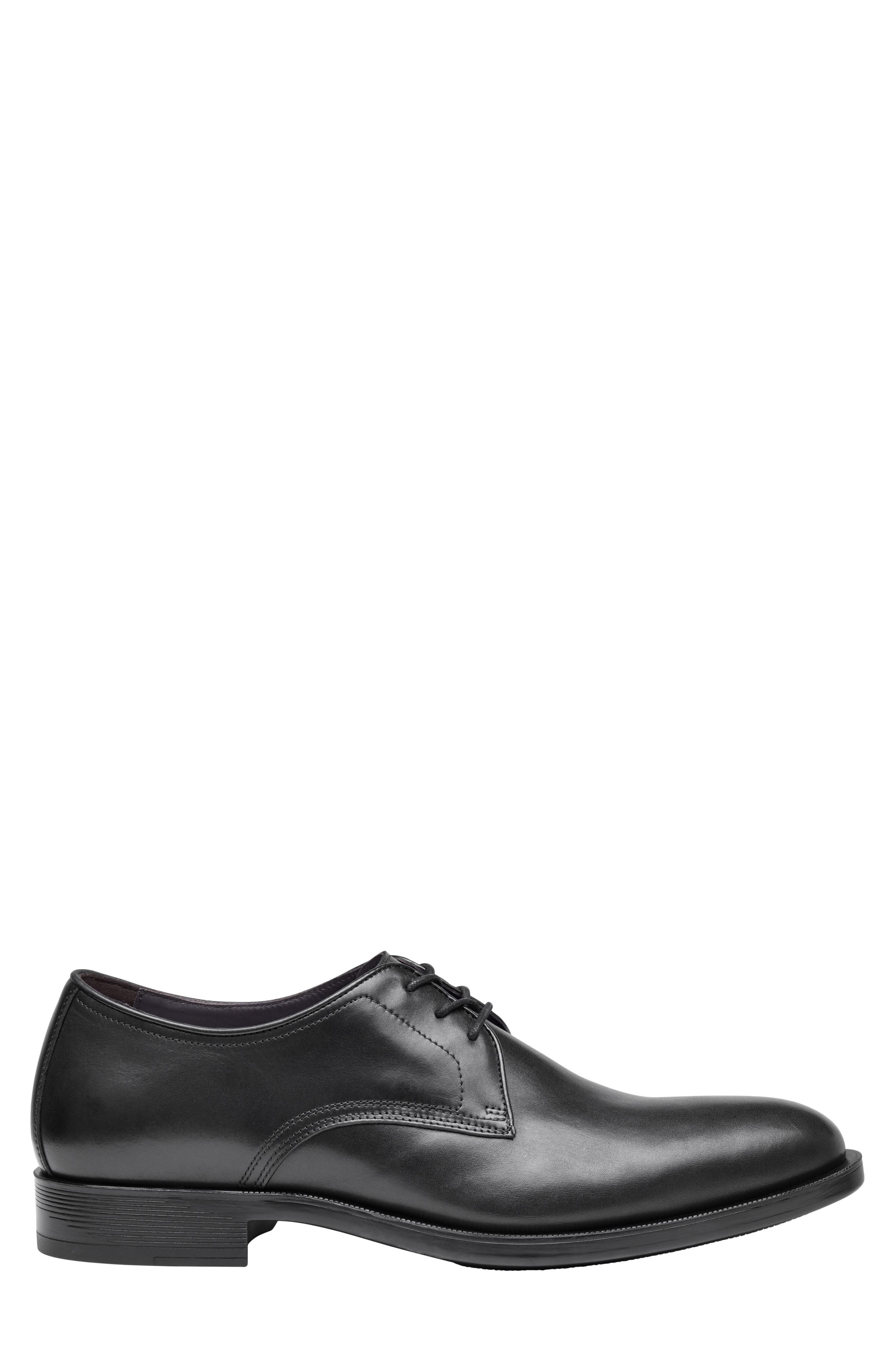 Redford Plain Toe Derby, Alternate, color, BLACK FULL GRAIN