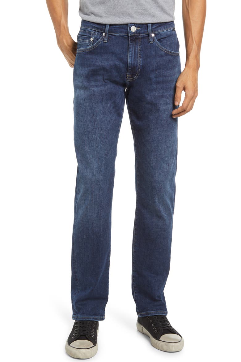Marcus Slim Straight Jeans, Main, color, DEEP ORGANIC MOVE