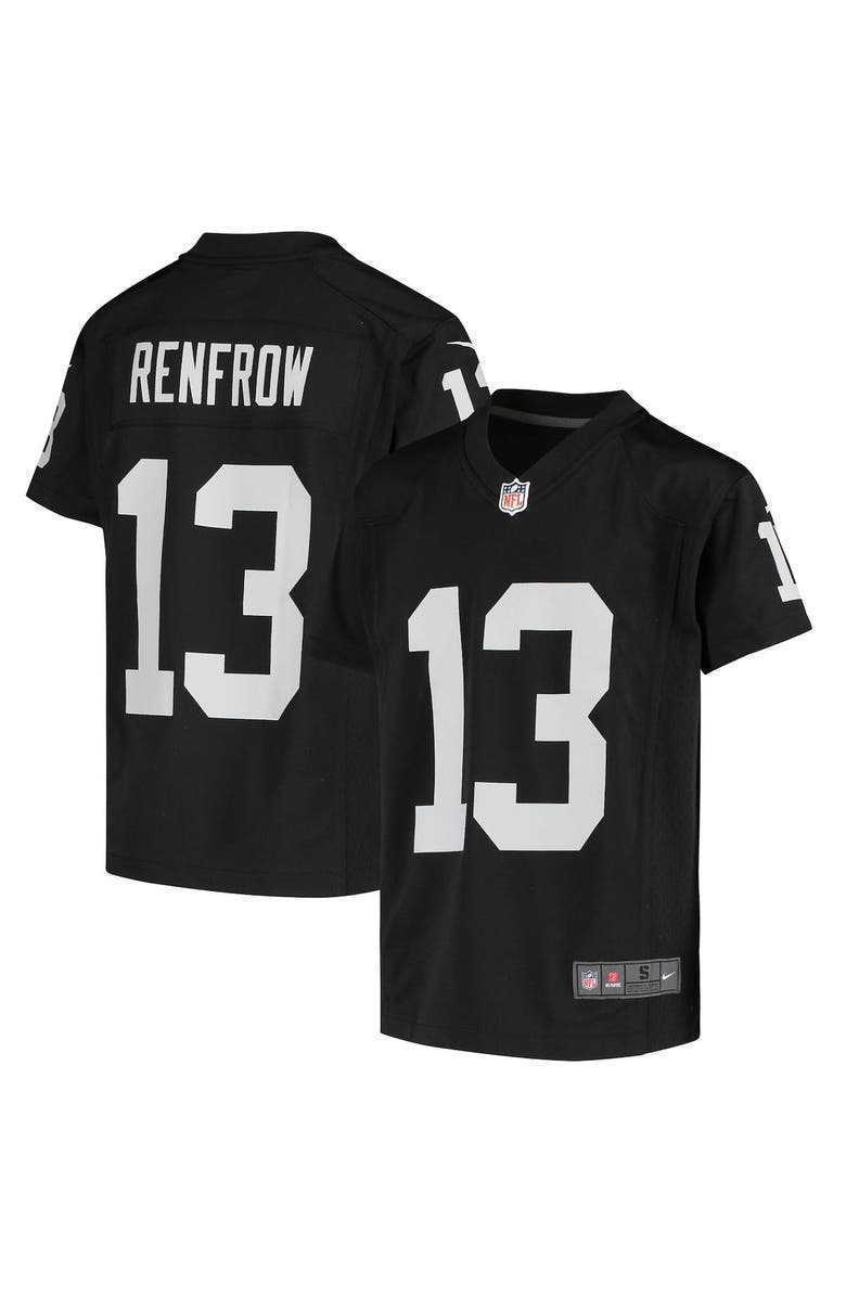 Nike Youth Nike Hunter Renfrow Black Las Vegas Raiders Game Jersey, Main, color, 