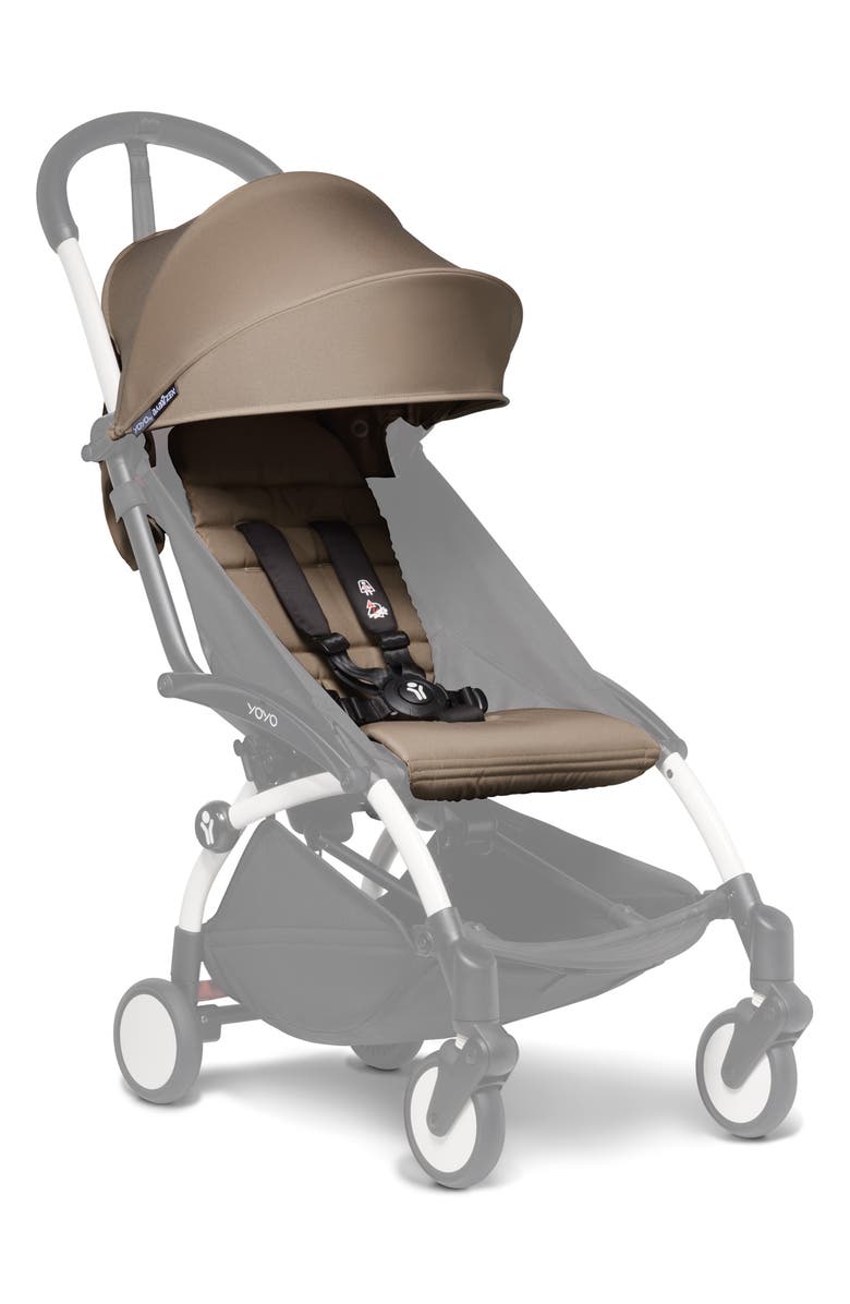 BABYZEN<sup>™</sup> YOYO 6+ Color Pack Seat/Fabric Set for BABYZEN YOYO+ and YOYO² Stroller Frames, Main, color, Taupe