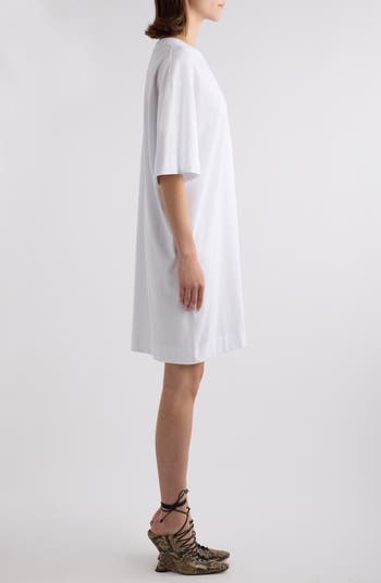 Tシャツ・カットソー DRIES VAN NOTEN White Cotton Hegland Oversize T-Shirt Dries Van Noten Hen T-Shirt (White) - UNION LOS ANGELES