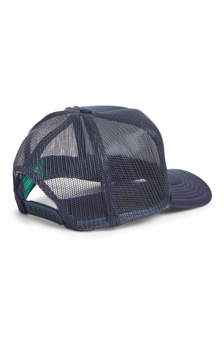 Built with Grace Trucker Hat, Alternate, color, NAVY
