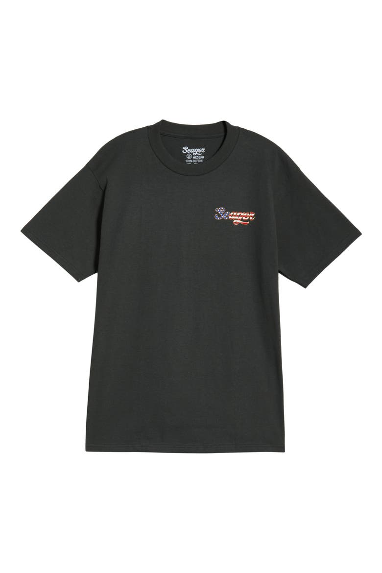 USA Russ Cotton Graphic T-Shirt, Alternate, color, VINTAGE BLACK