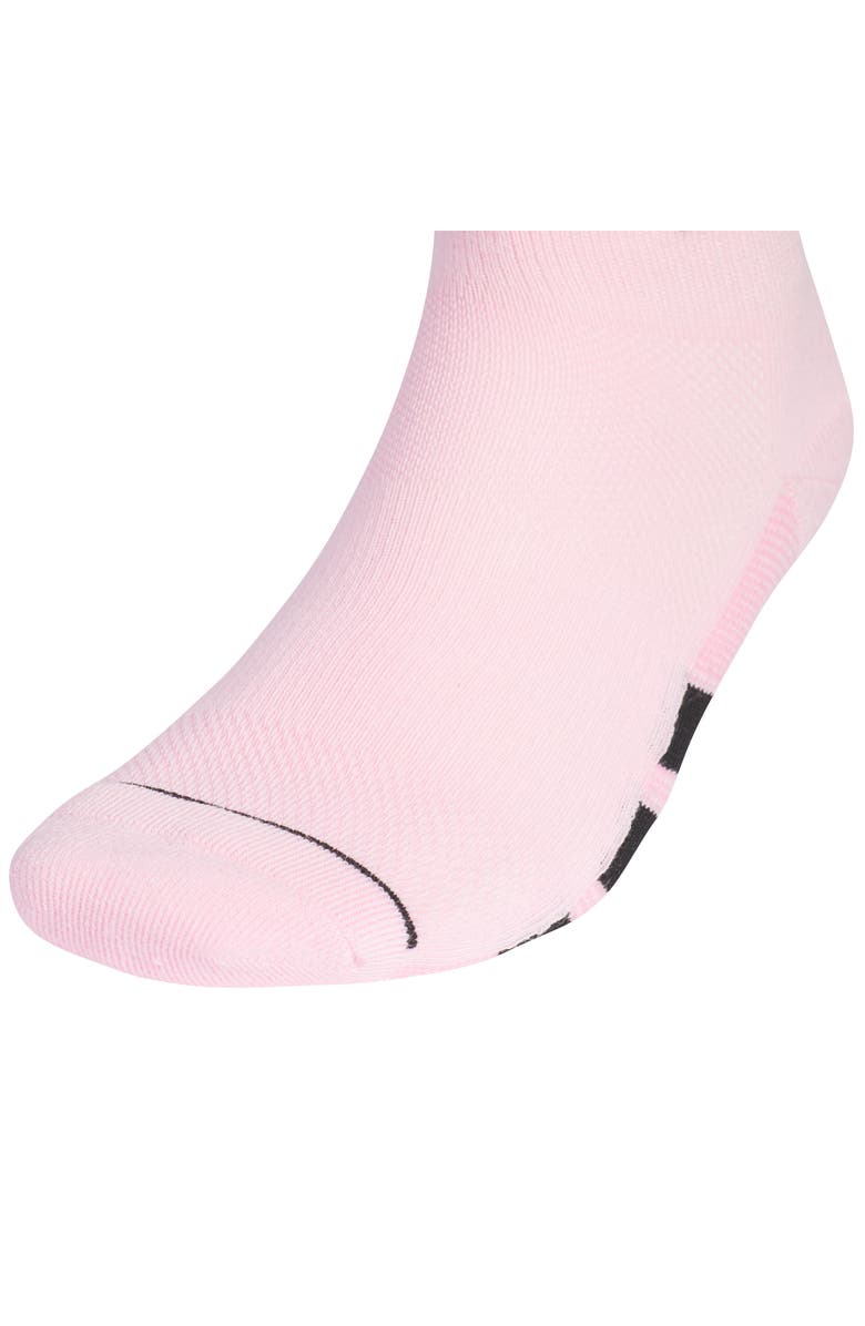 adidas Assorted 3-Pack All Day Training Quarter Socks, Alternate, color, True Pink/ Black/ White