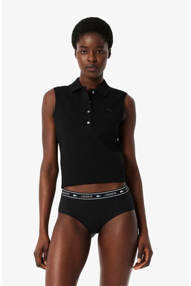 Stretch Cotton Briefs, Alternate, color, BLACK