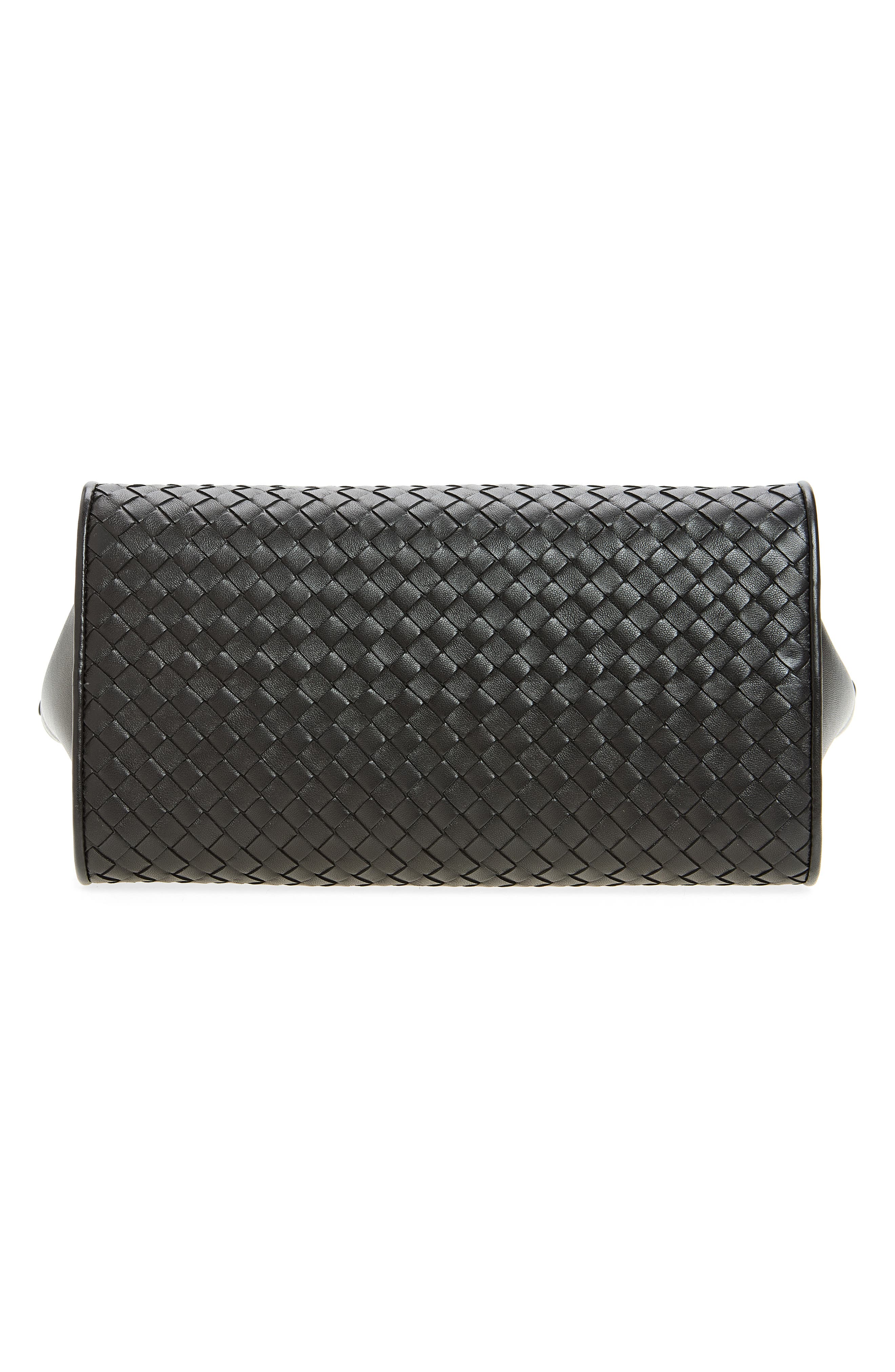 Bottega Veneta Small Barbara Intrecciato Leather Tote, Alternate, color, 2094 Espresso-Brass V