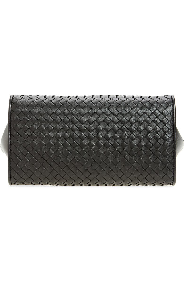 Bottega Veneta Small Barbara Intrecciato Leather Tote, Alternate, color, 2094 Espresso-Brass V