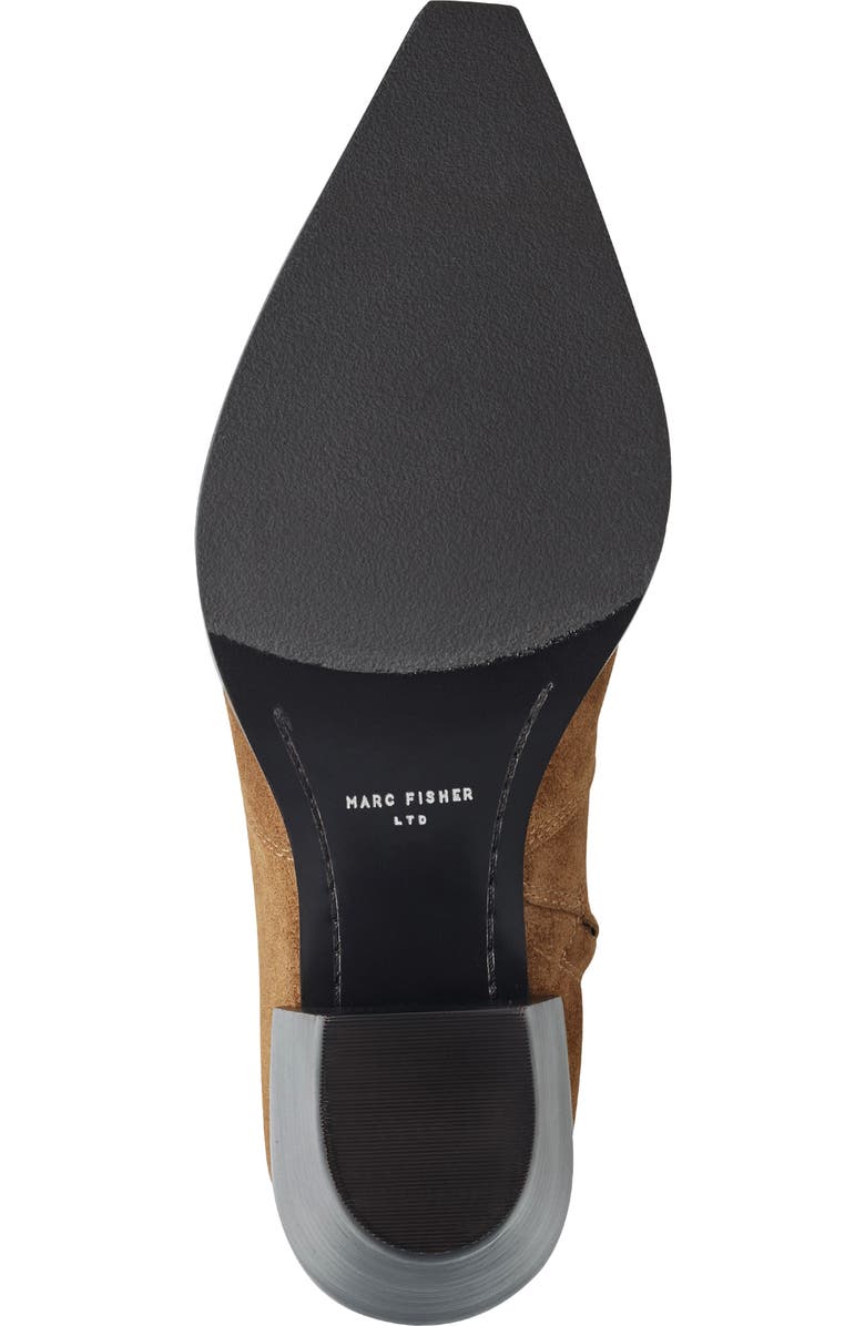 Marc Fisher LTD Giulie Pointed Cap Toe Bootie, Alternate, color, Medium Natural