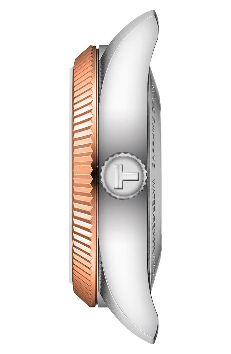 Tissot Ballade Powermatic 48 COSC Bracelet Watch, 30mm, Alternate, color, Silver