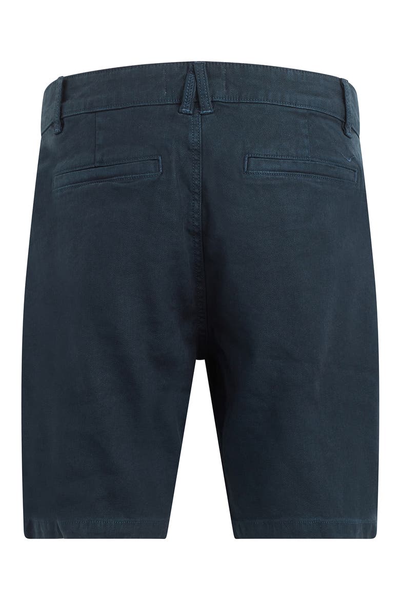 Linen Blend Twill Chino Shorts, Alternate, color, NIGHT BLUE