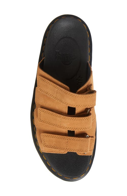 Dr. Martens' Dr. Martens Raine Slide Sandal In Rich Tan Eh Suede