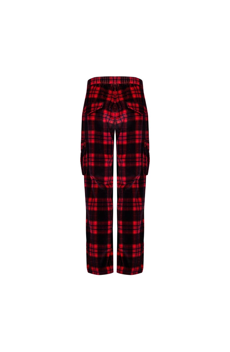 PCFG Pure Cotton Your *Itch Plaid Cargo Pant, Alternate, color, Red