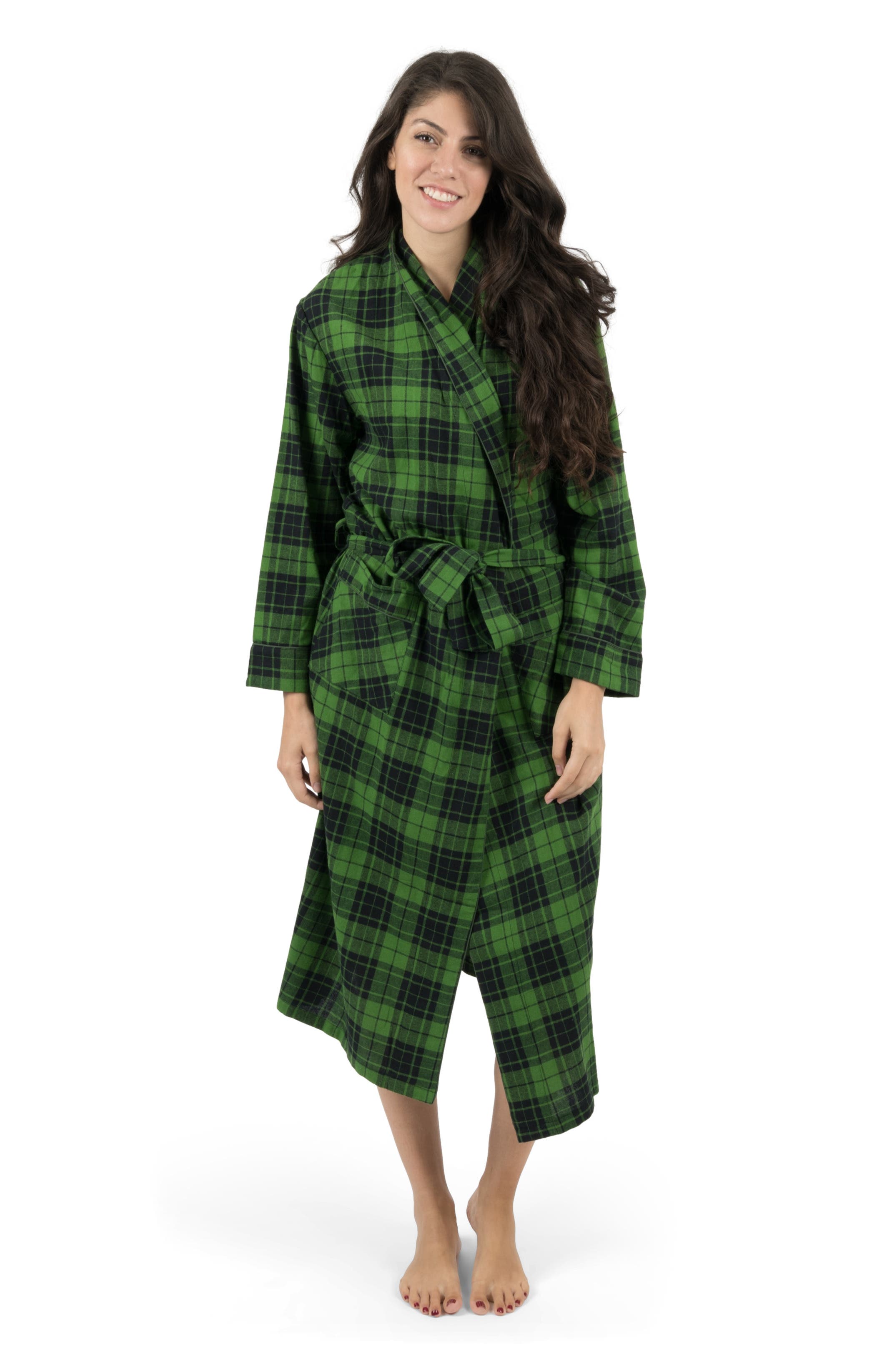 Plaid Black & Green