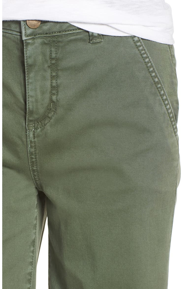 Wide Leg Crop Pants, Alternate, color, GREEN DUNE