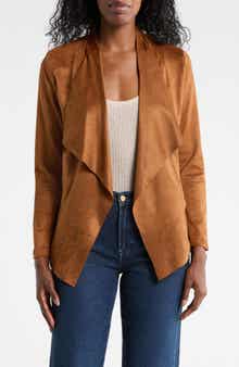 Forgotten Grace Faux Suede Jacket