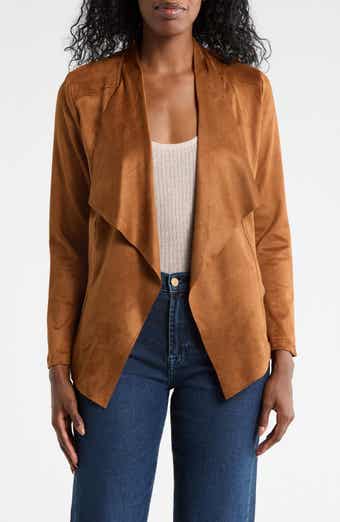 Forgotten Grace Faux Suede Jacket