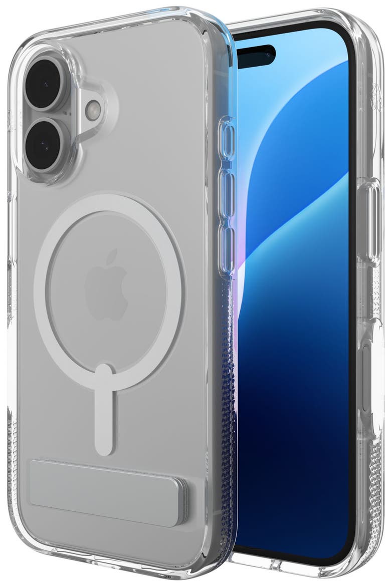 Crystal Palace Snap MagSafe Case with Kickstand for Apple iPhone 16, Main, color, Clear