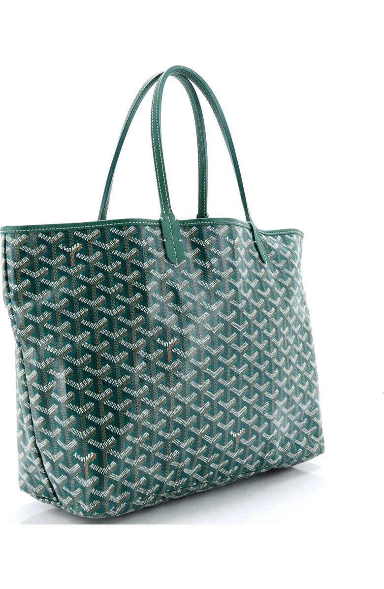 Pre-Owned Goyard Saint Louis Tote Coated Canvas PM, Alternate, color, Green
