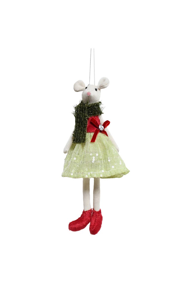 Mouse Ornament for Christmas Tree, Main, color, Multicolored