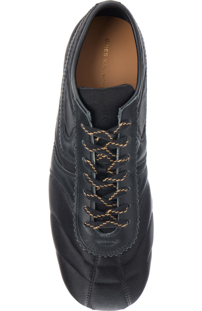 Dries Van Noten Quilted Low Top Sneaker, Alternate, color, Black 900