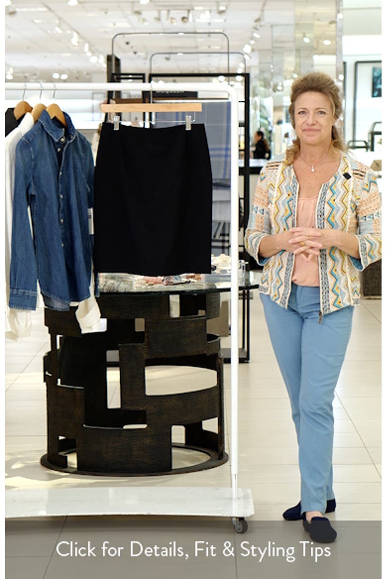 Vileah Wool Pencil Skirt video