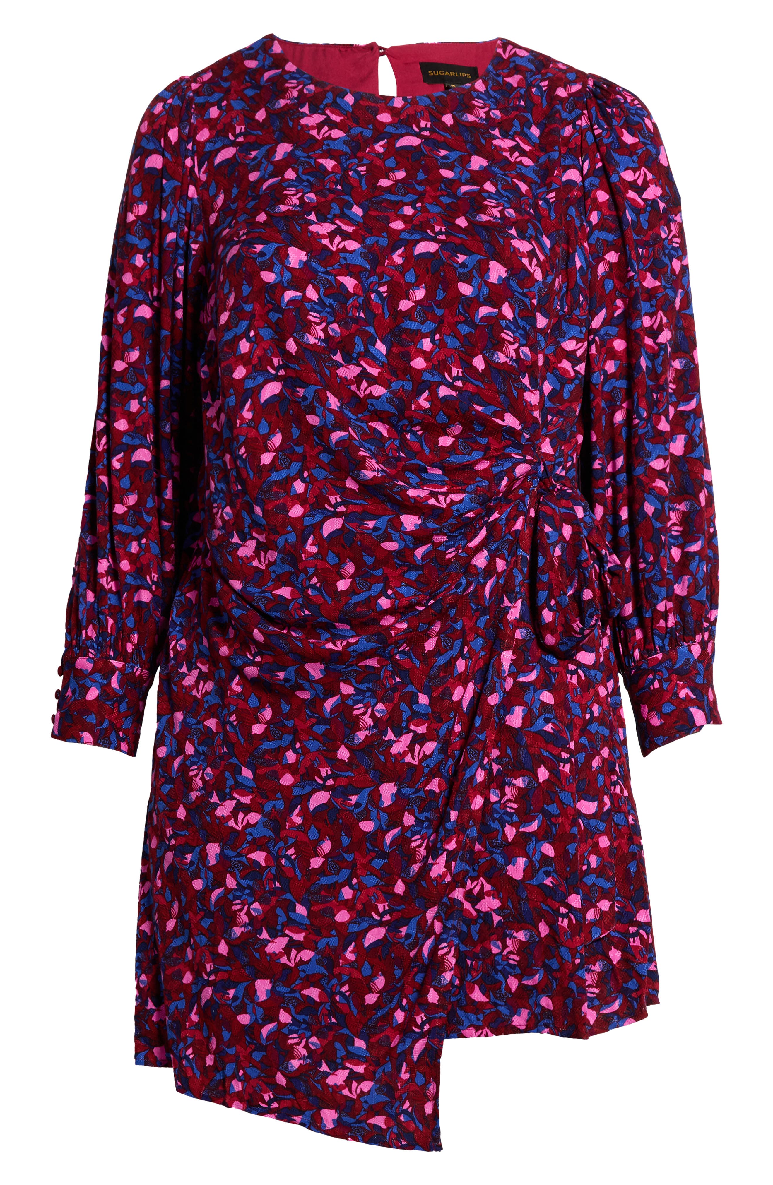 selected BURGUNDY-PINK