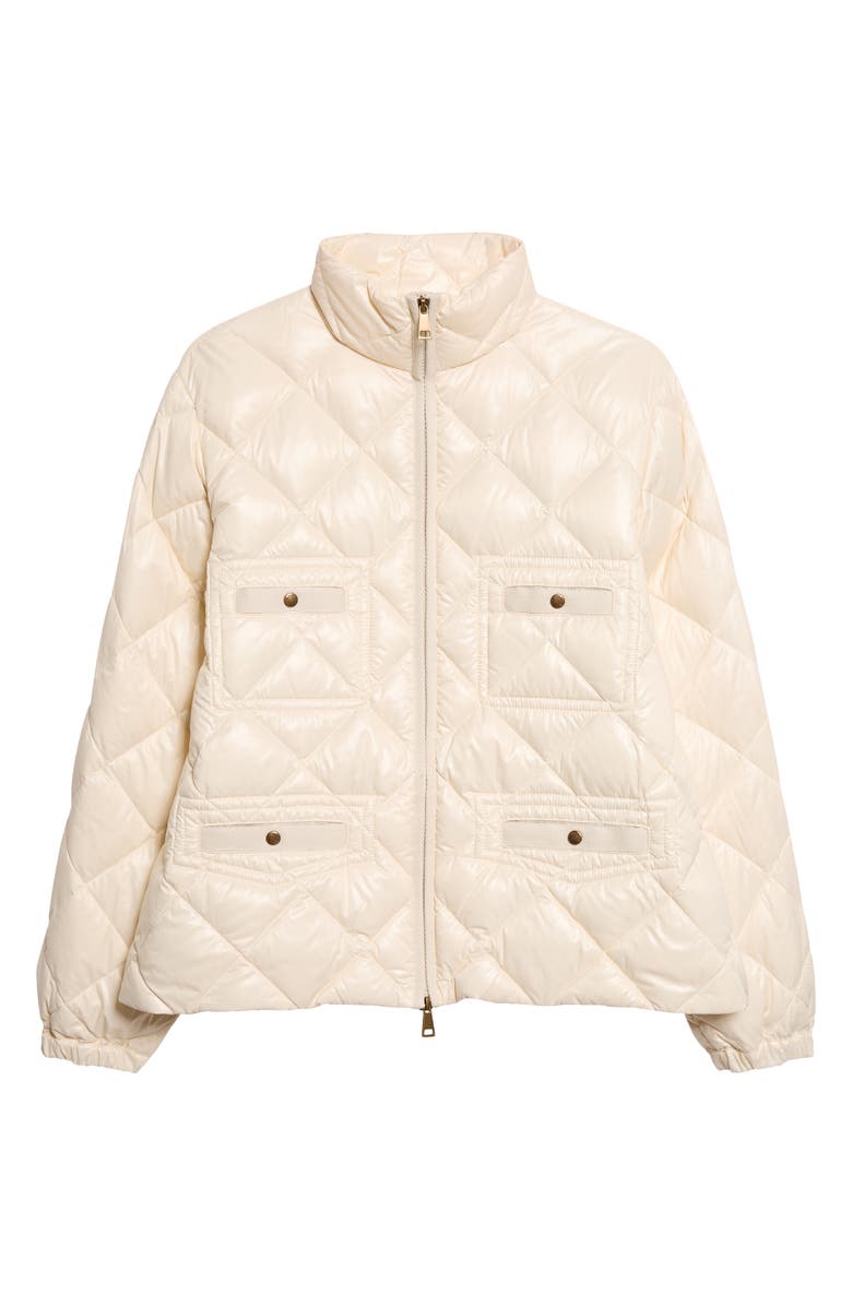 Moncler Lavaret Quilted Down Jacket, Alternate, color, White